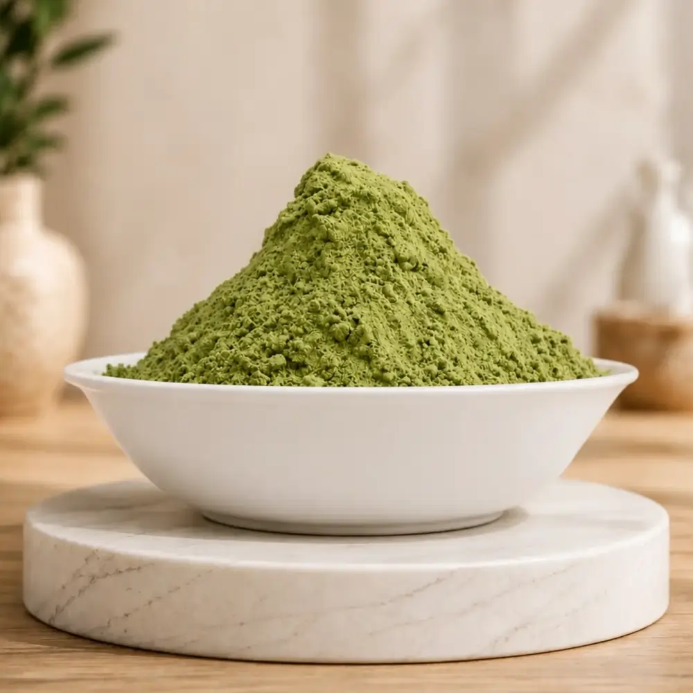 Fresh green organic henna powder (Khalis Mehndi) - 1kg pack