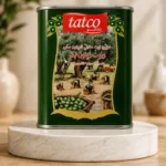 : Tatco brand Virgin Olive Oil tin from Saudi Arabia, 175ml premium quality