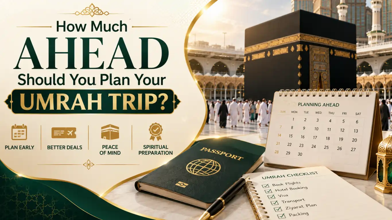 How Much Ahead Should You Plan Your Umrah Trip?