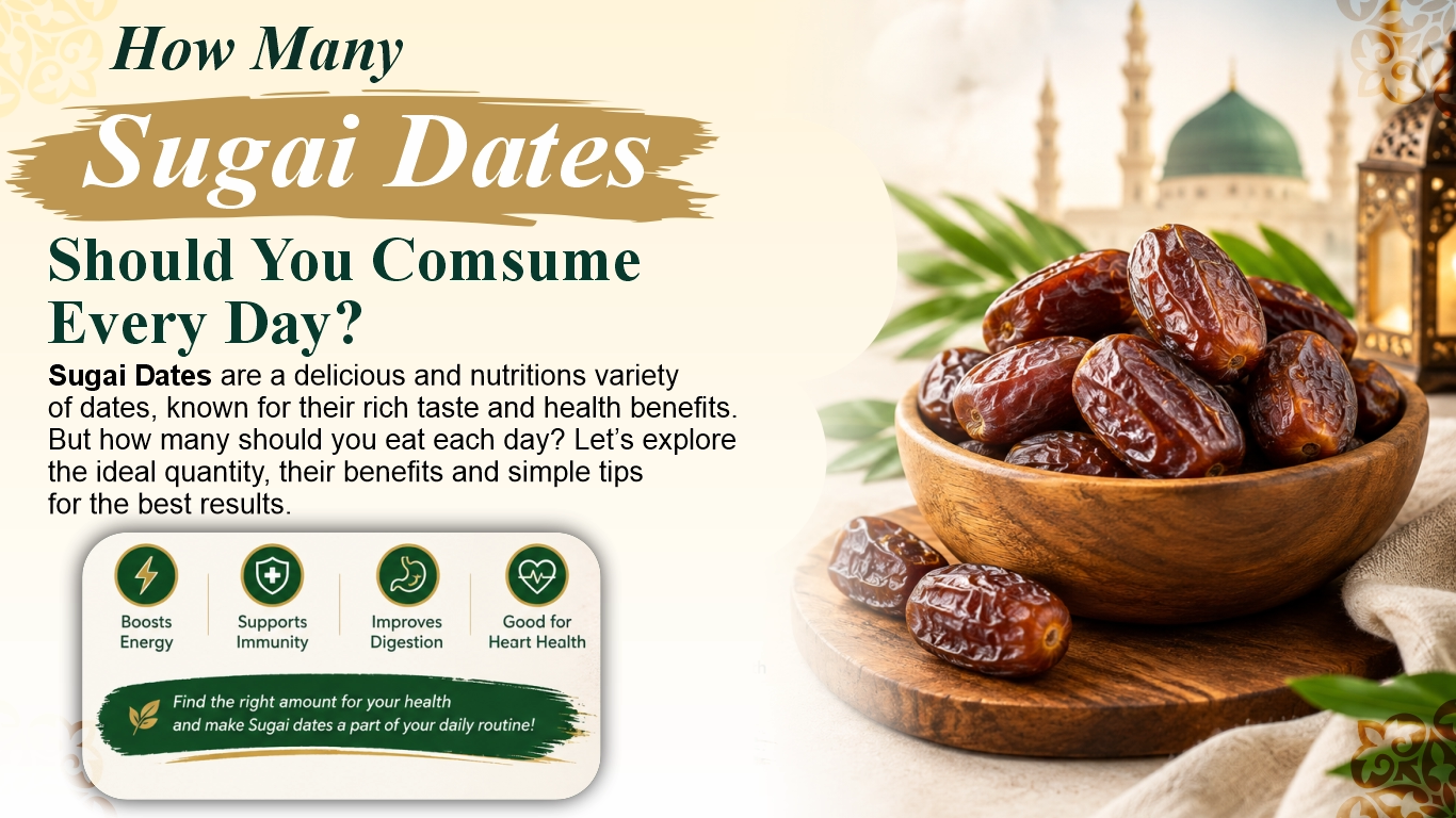 How Many Sugai Dates Should You Consume Every Day?