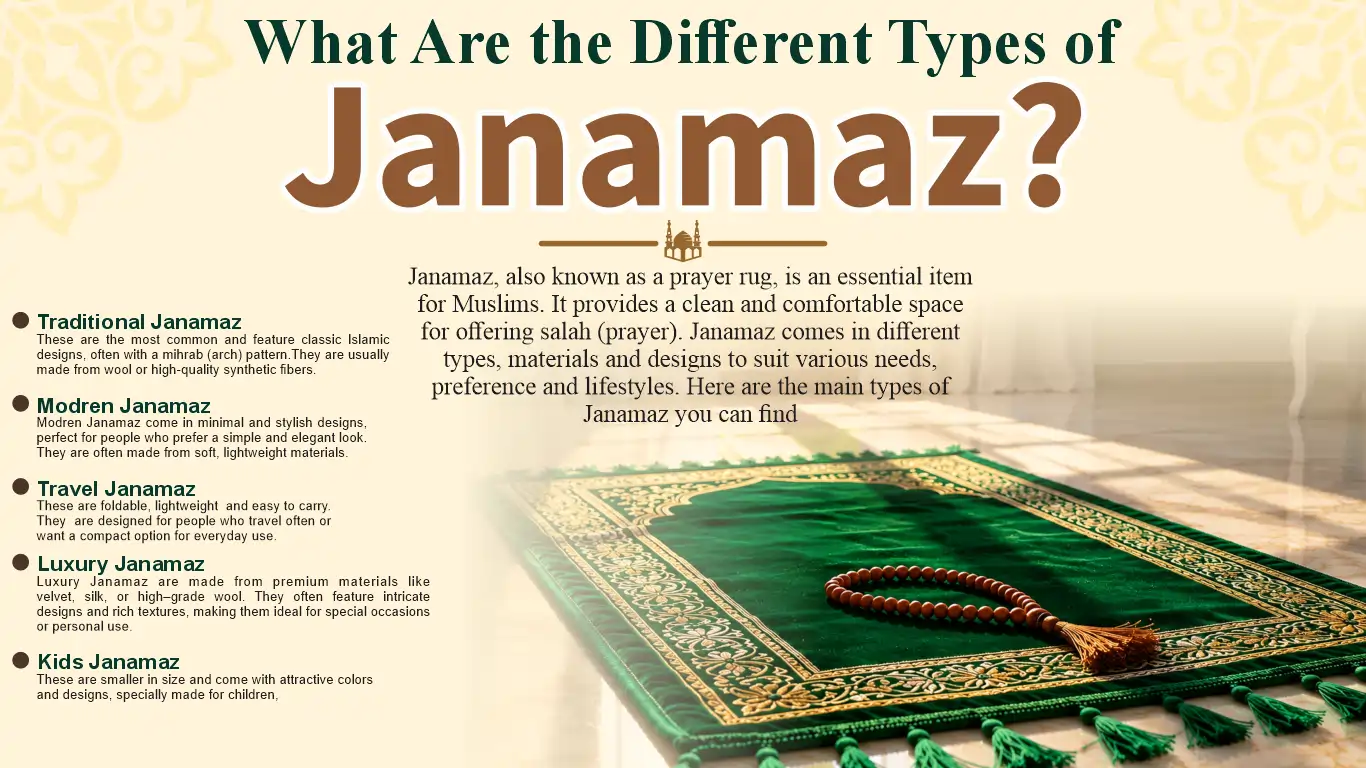 What Are The Different Types of Janamaz
