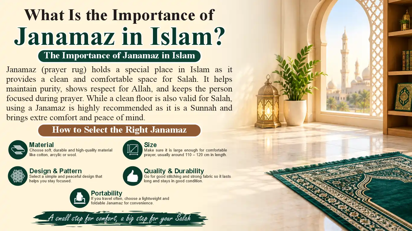 What Is The Importance of Janamaz in Islam How To Select The Right One