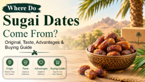Where Do Sugai Dates Come From Origin, Taste, Advantages & Buying Guide