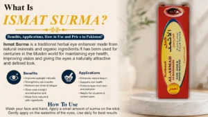 What Is Ismat Surma? Benefits, Applications, How To Use And Price in Pakistan?