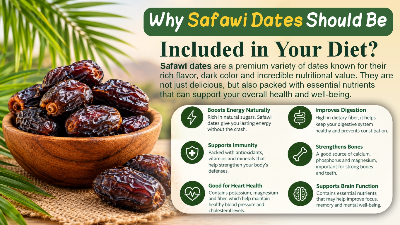 Why Safawi Dates Should Be Included in Your Diet